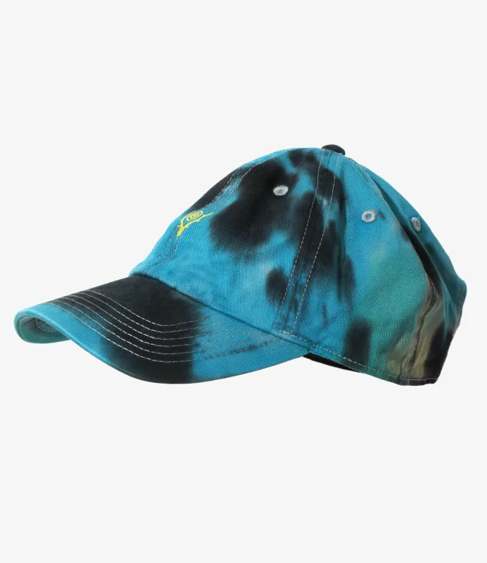 Strap Back Cap - Navy - Tie Dye made by South2West8