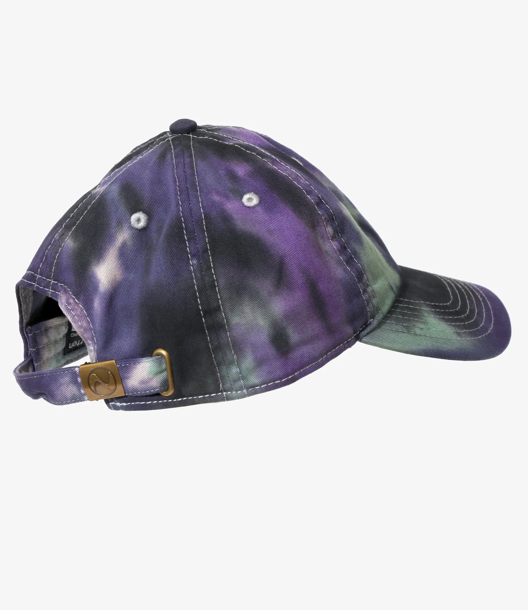 Strap Back Cap - Purple - Tie Dye sold by South2West8 product image thumbnail 4
