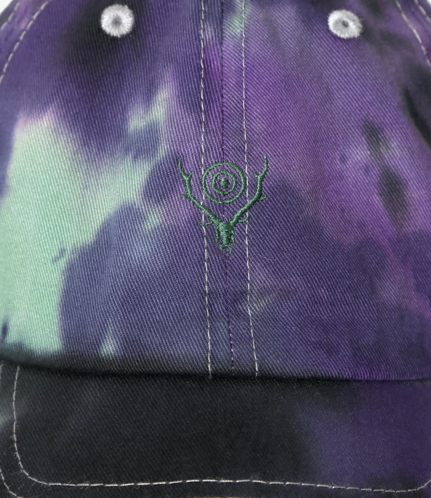 Strap Back Cap - Purple - Tie Dye sold by South2West8 product image thumbnail 3