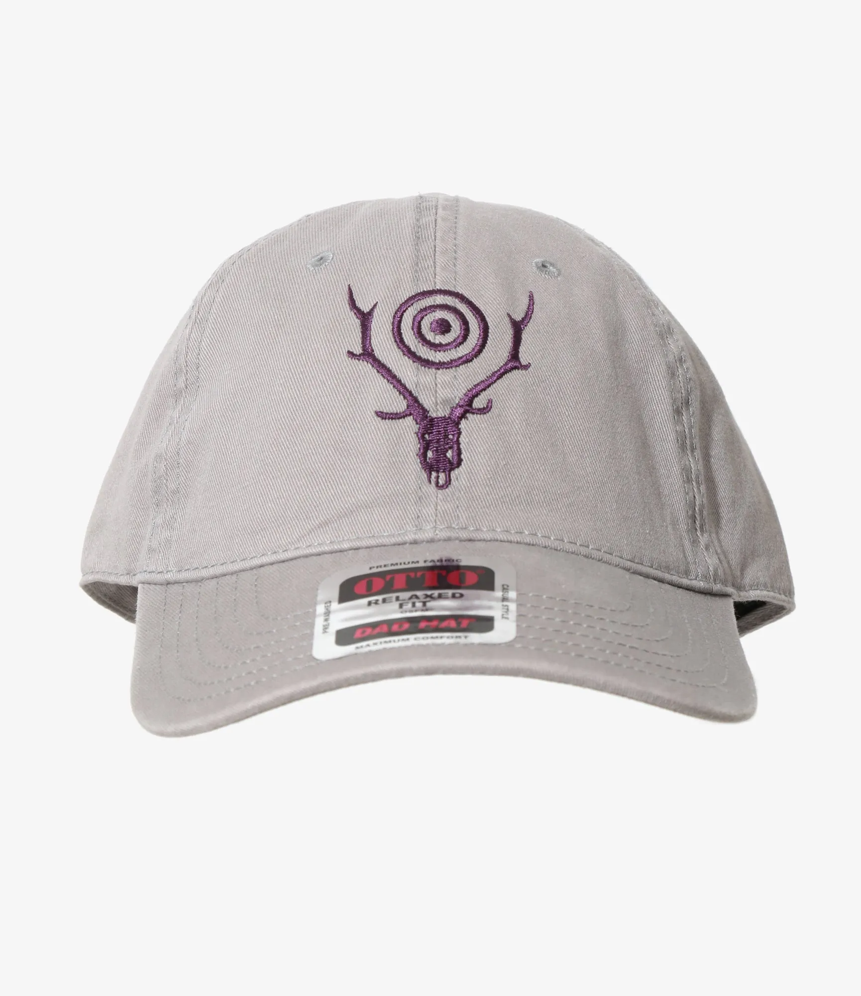 Strap Back Cap - Grey - S&T Emb. sold by South2West8 product image thumbnail 2