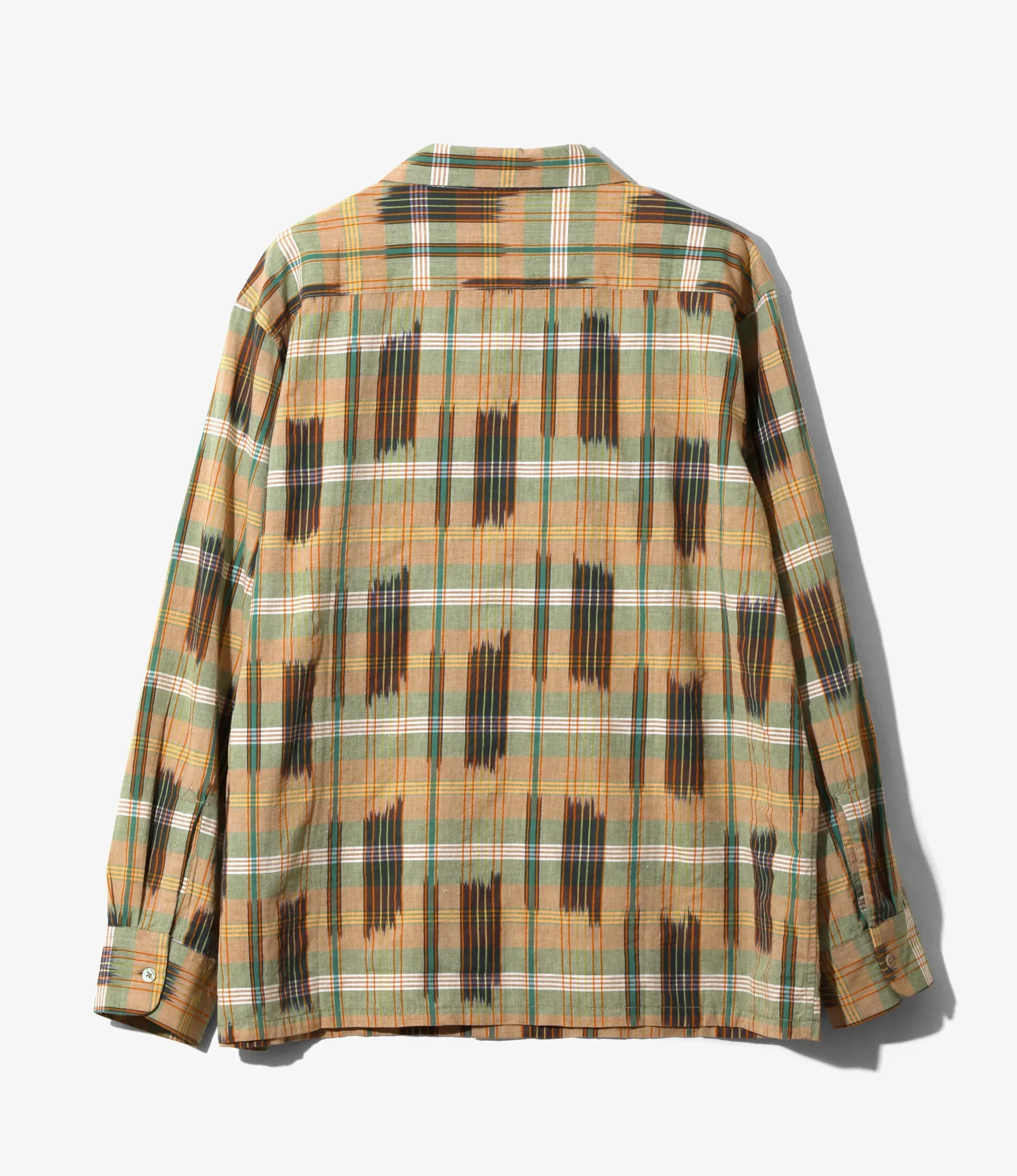 6 Pocket Shirt - Green - Madras Plaid sold by South2West8 product image thumbnail 3