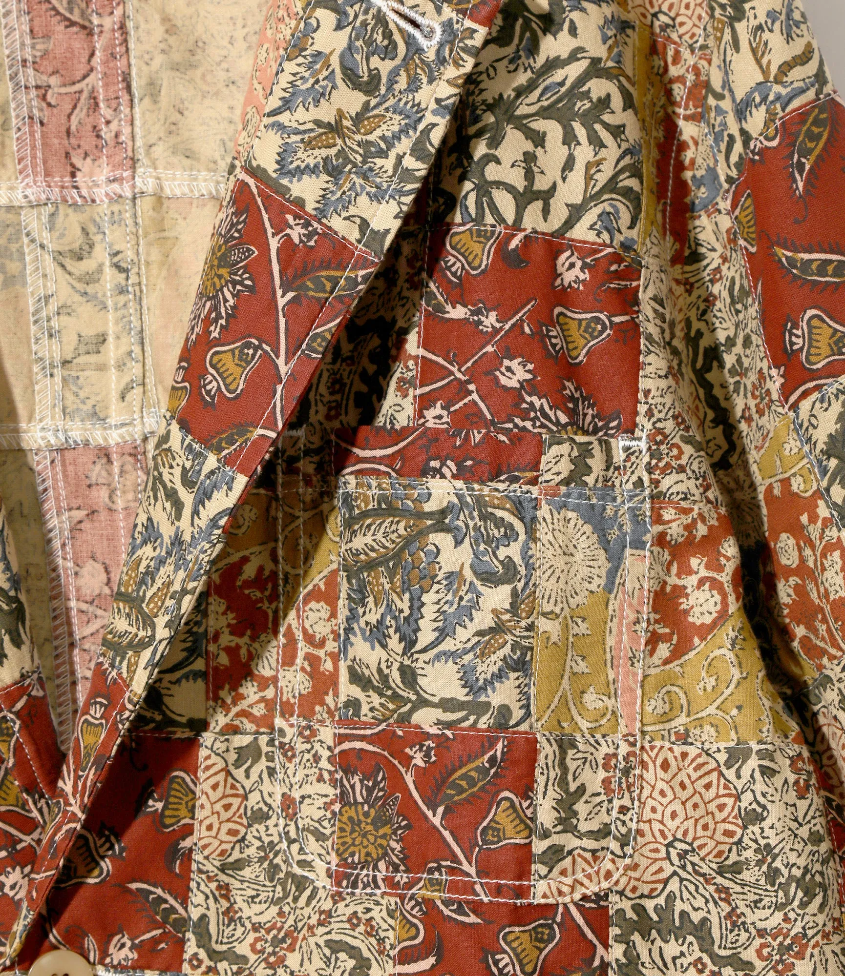 2B Jacket - Batik Patchwork - Batik Printed Patchwork sold by South2West8 product image thumbnail 2