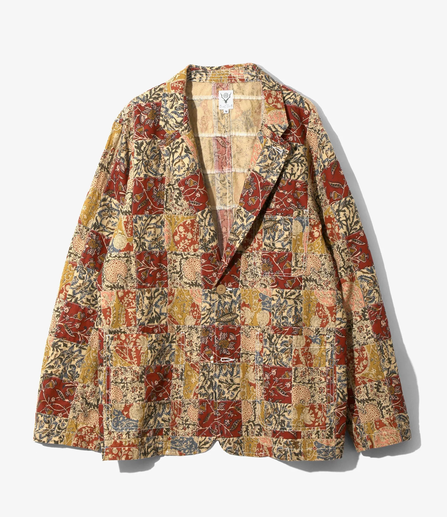 2B Jacket - Batik Patchwork - Batik Printed Patchwork sold by South2West8