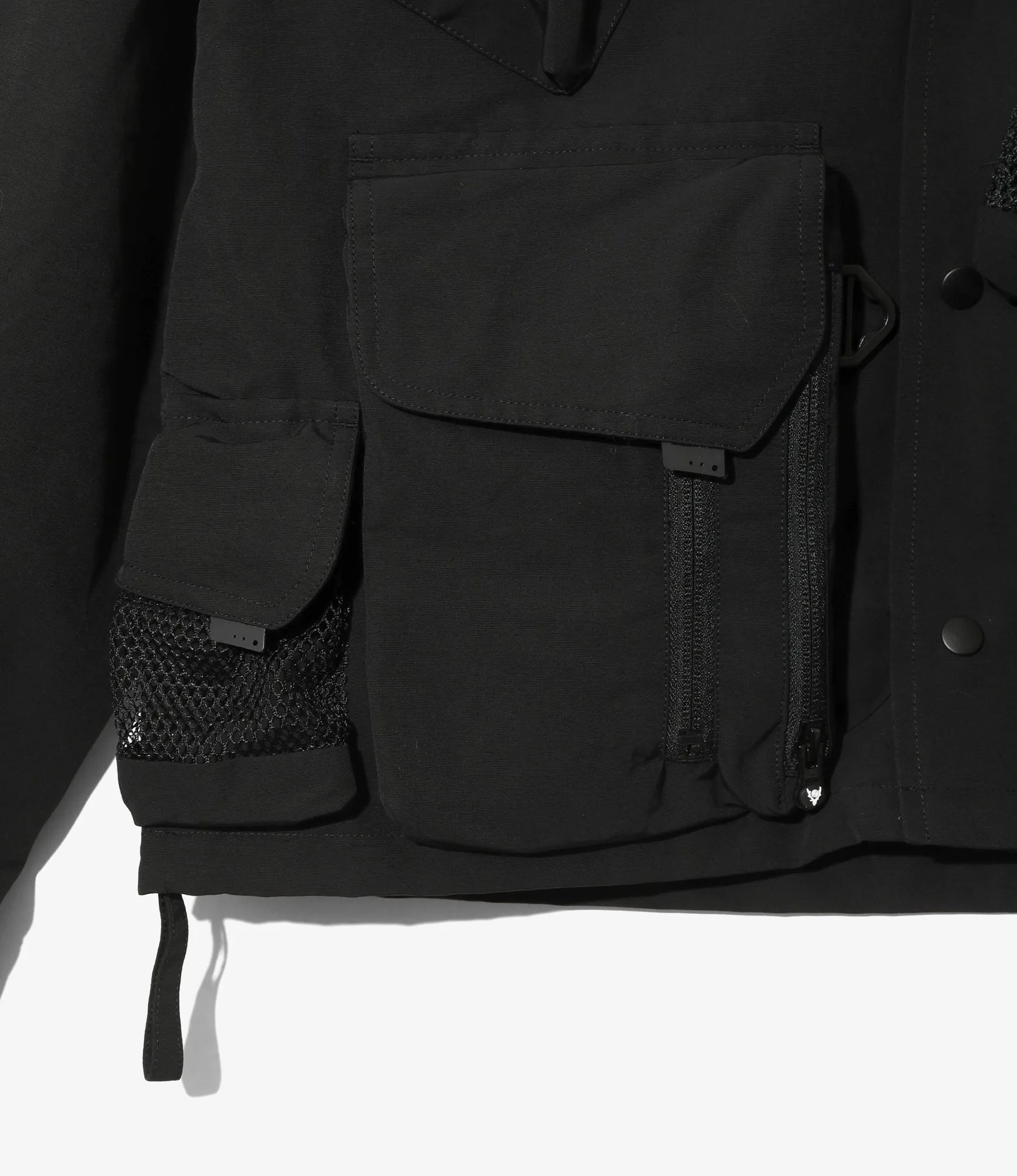 Tenkara Trout Parka - Black - C/N Grosgrain sold by South2West8 product image thumbnail 3