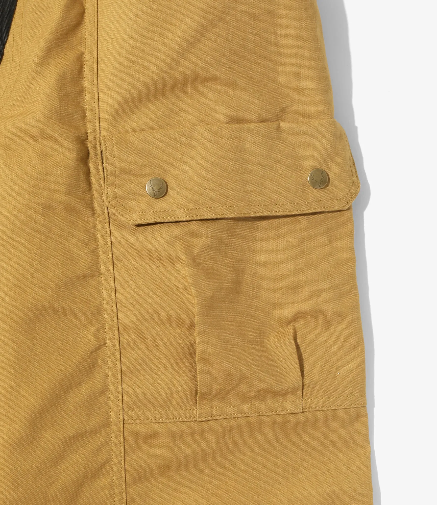 Belted Harbor Pant - Mustard - OX / Paraffin Coating sold by South2West8 product image thumbnail 2