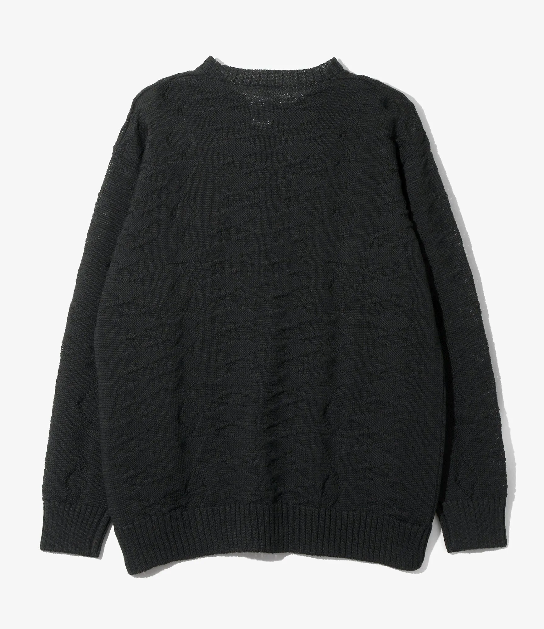 Crew Neck Sweater - Black - Native Pattern sold by South2West8 product image thumbnail 3