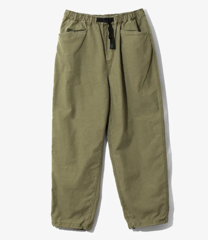 Belted Logger Pant- Reversed Sateen - Olive sold by South2West8