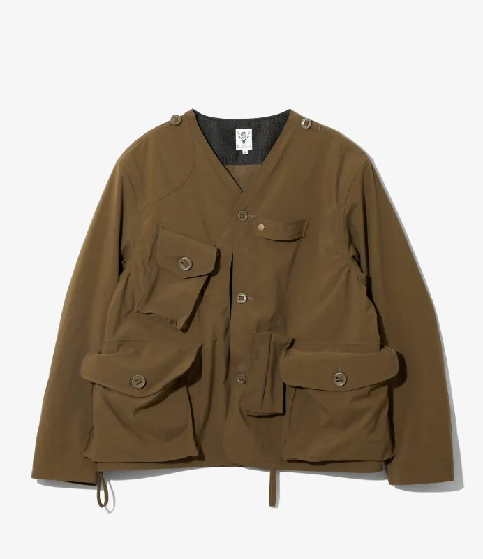 Tenkara Jacket - Brown - Nylon OX sold by South2West8