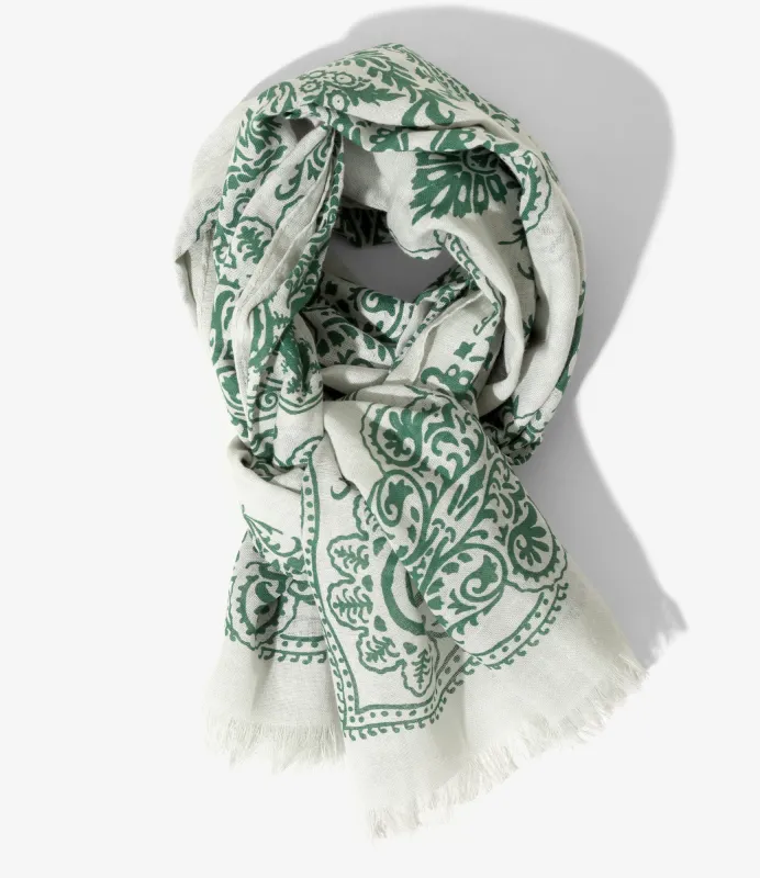 Stole - Grey - Cotton Gauze made by South2West8