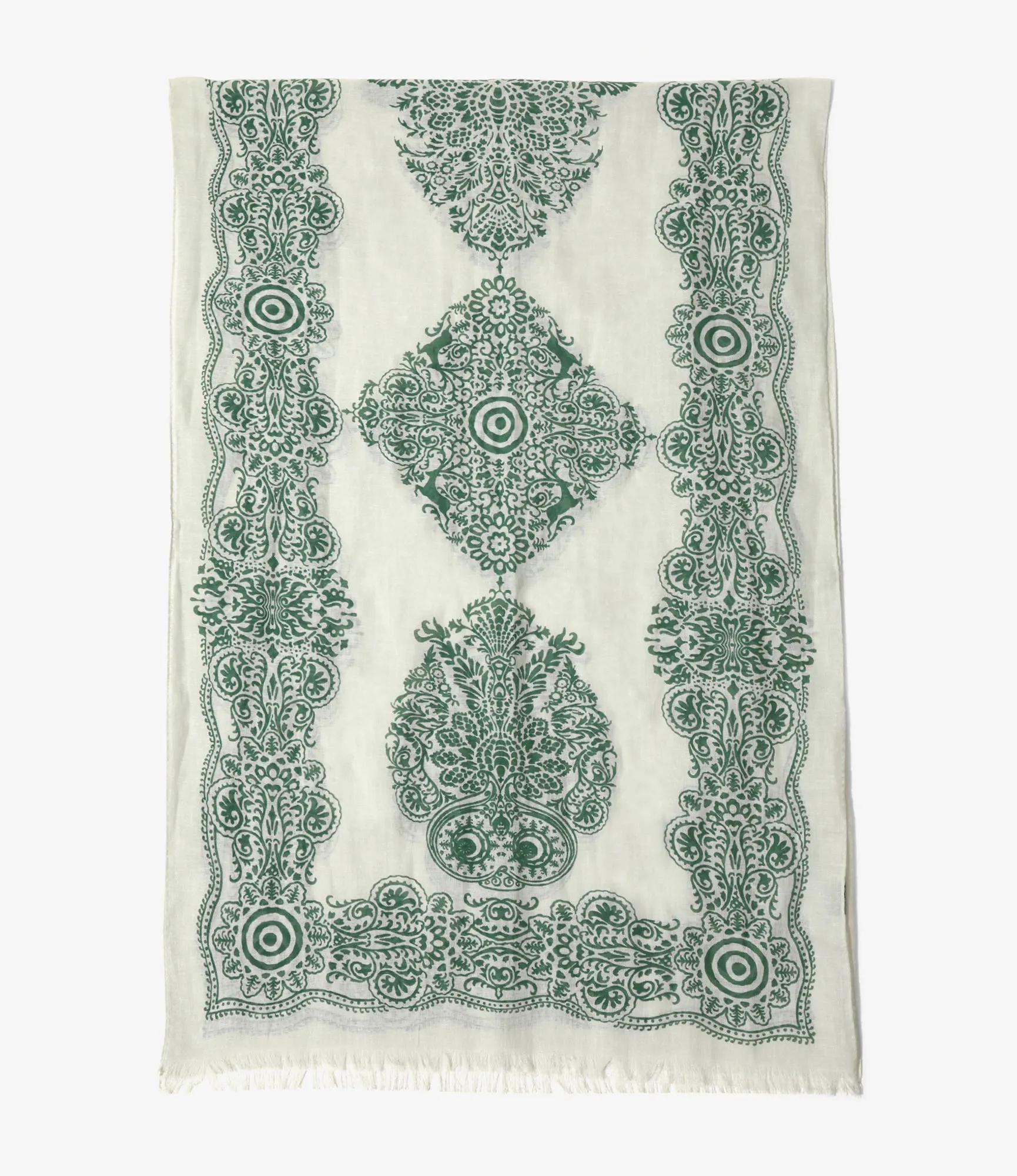 Stole - Grey - Cotton Gauze sold by South2West8 product image thumbnail 2