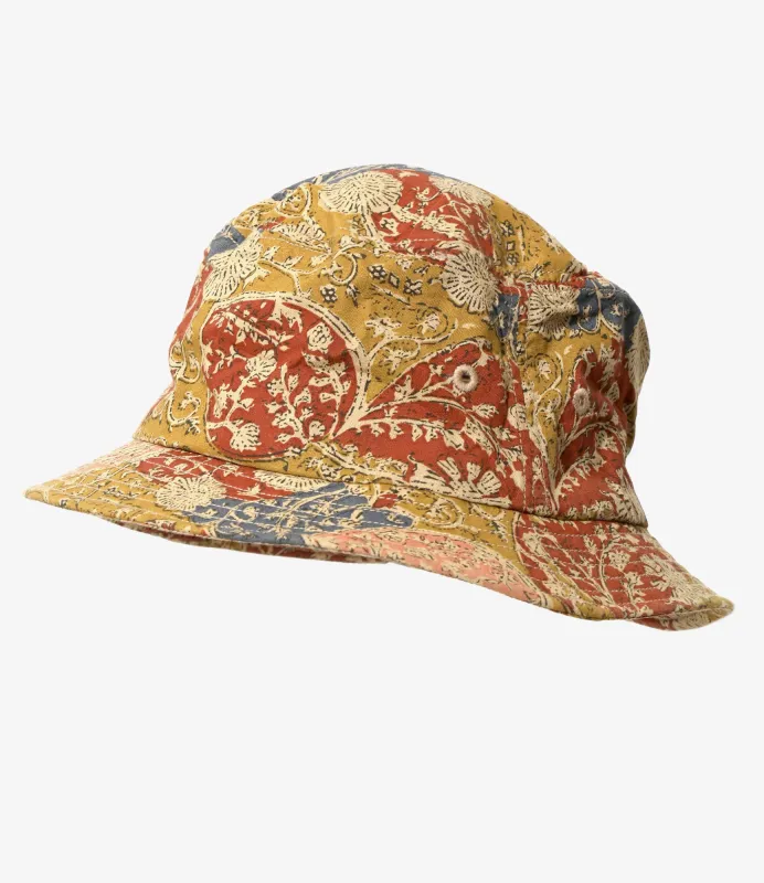 Bucket Hat - Mustard - Batik Printed made by South2West8