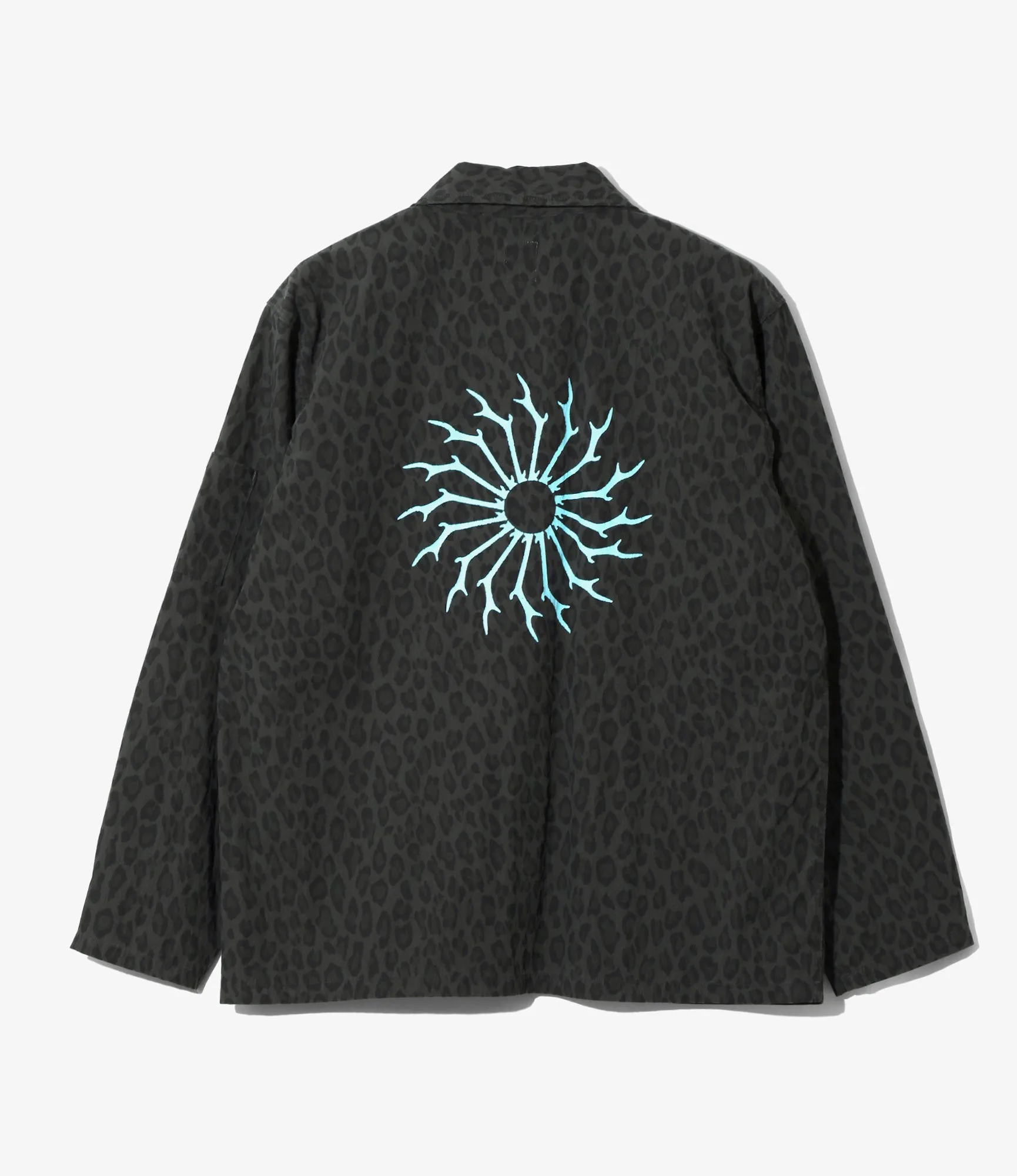 Ranger Shirt - Charcoal - C/N Poplin / Leopard sold by South2West8 product image thumbnail 4
