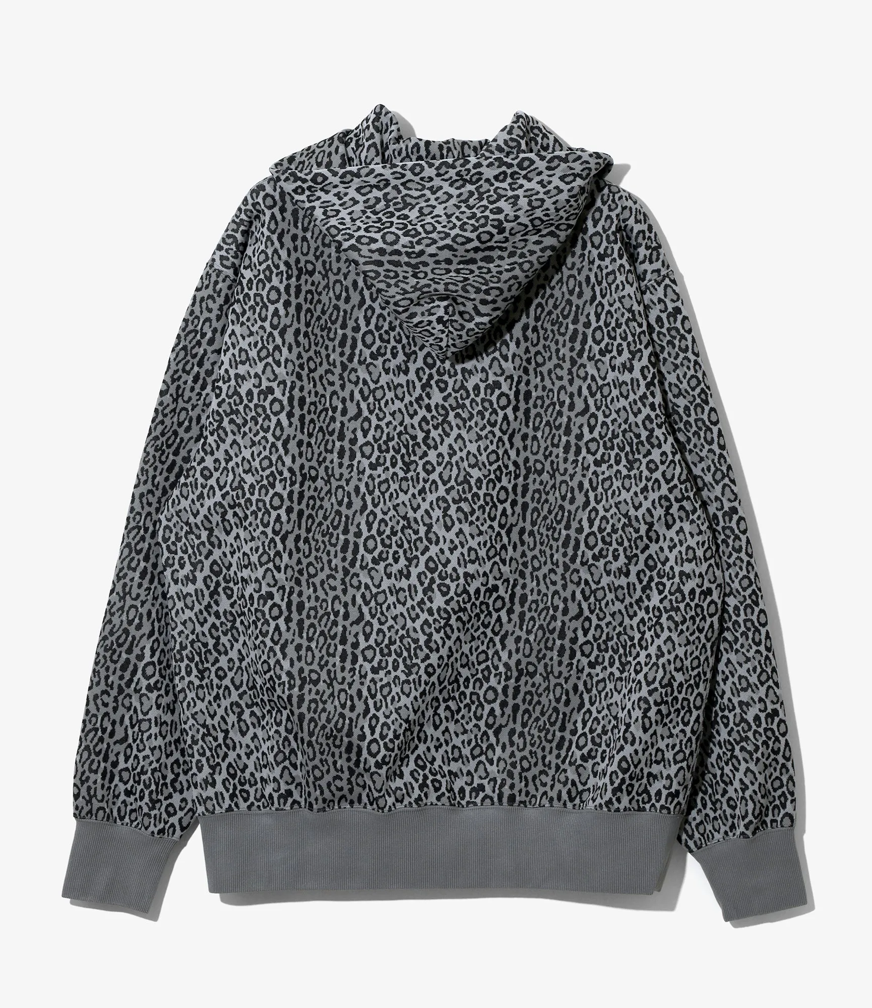 Trainer Hoody - Grey - Poly Jq. / Leopard sold by South2West8 product image thumbnail 4