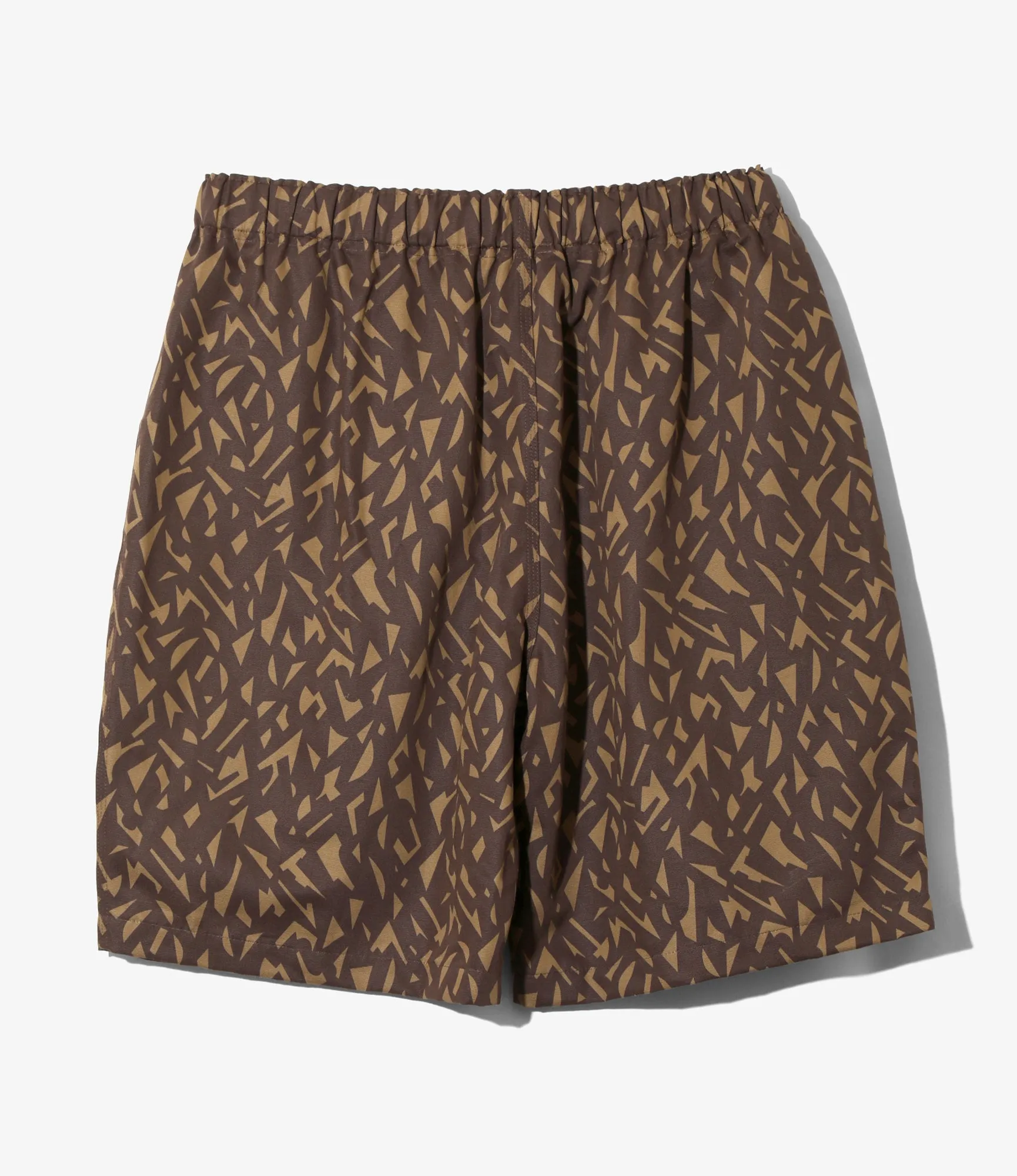 Belted C.S. Short - Brown - Cotton Grosgrain / Printed sold by South2West8 product image thumbnail 3