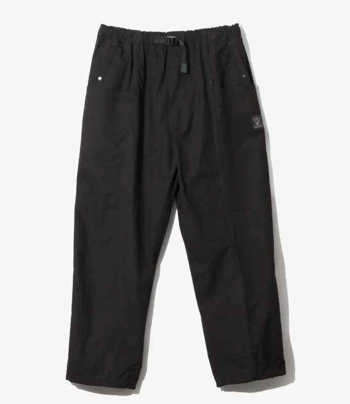 Belted C.S.Pant - Black - Cotton Ripstop sold by South2West8