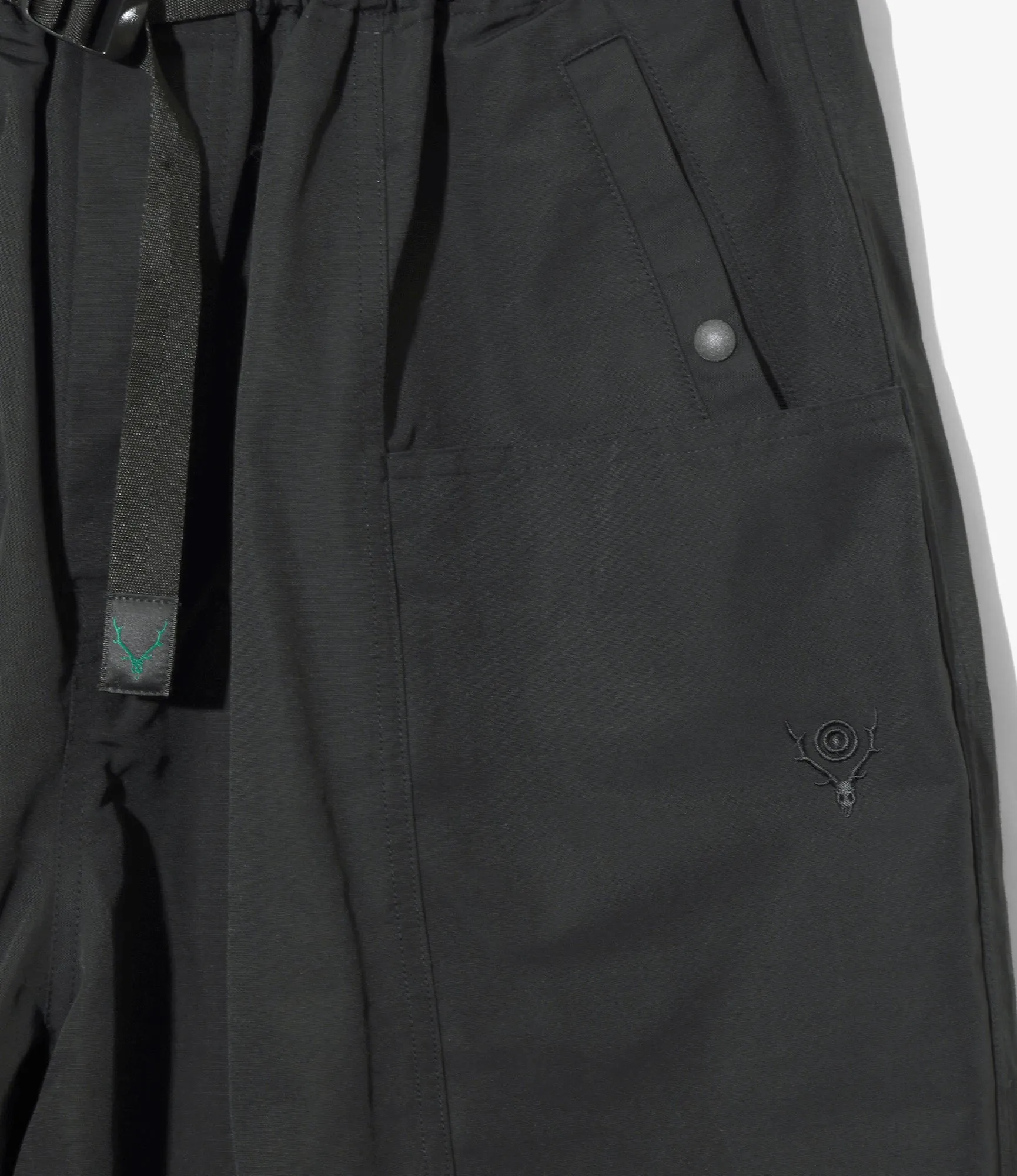 Belted C.S.Pant - Black - C/N Grosgrain sold by South2West8 product image thumbnail 2