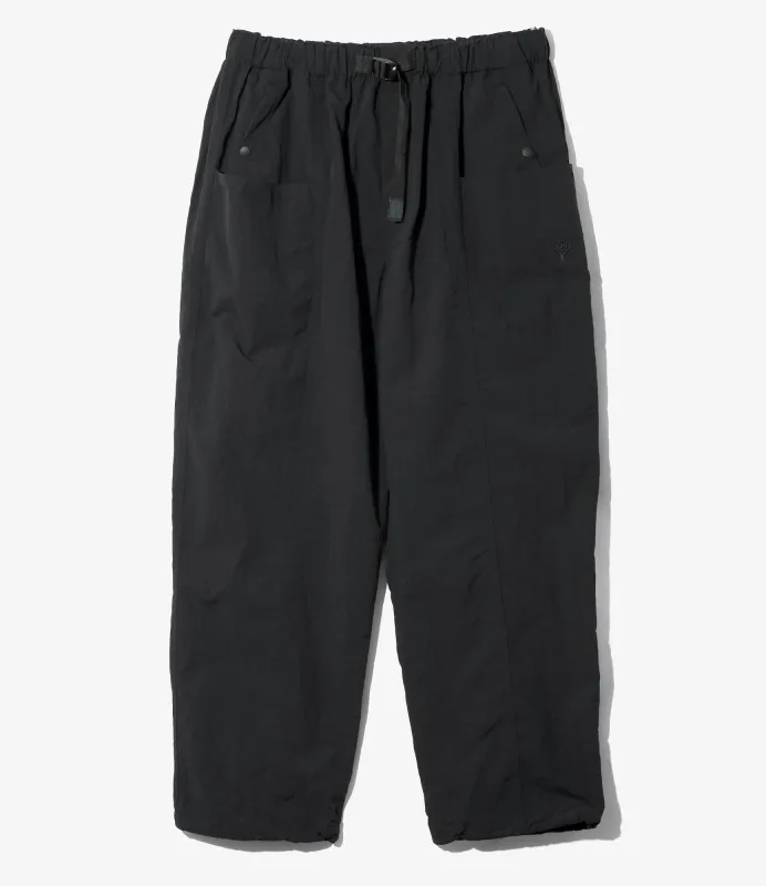 Belted C.S.Pant - Black - Nylon Ripstop sold by South2West8