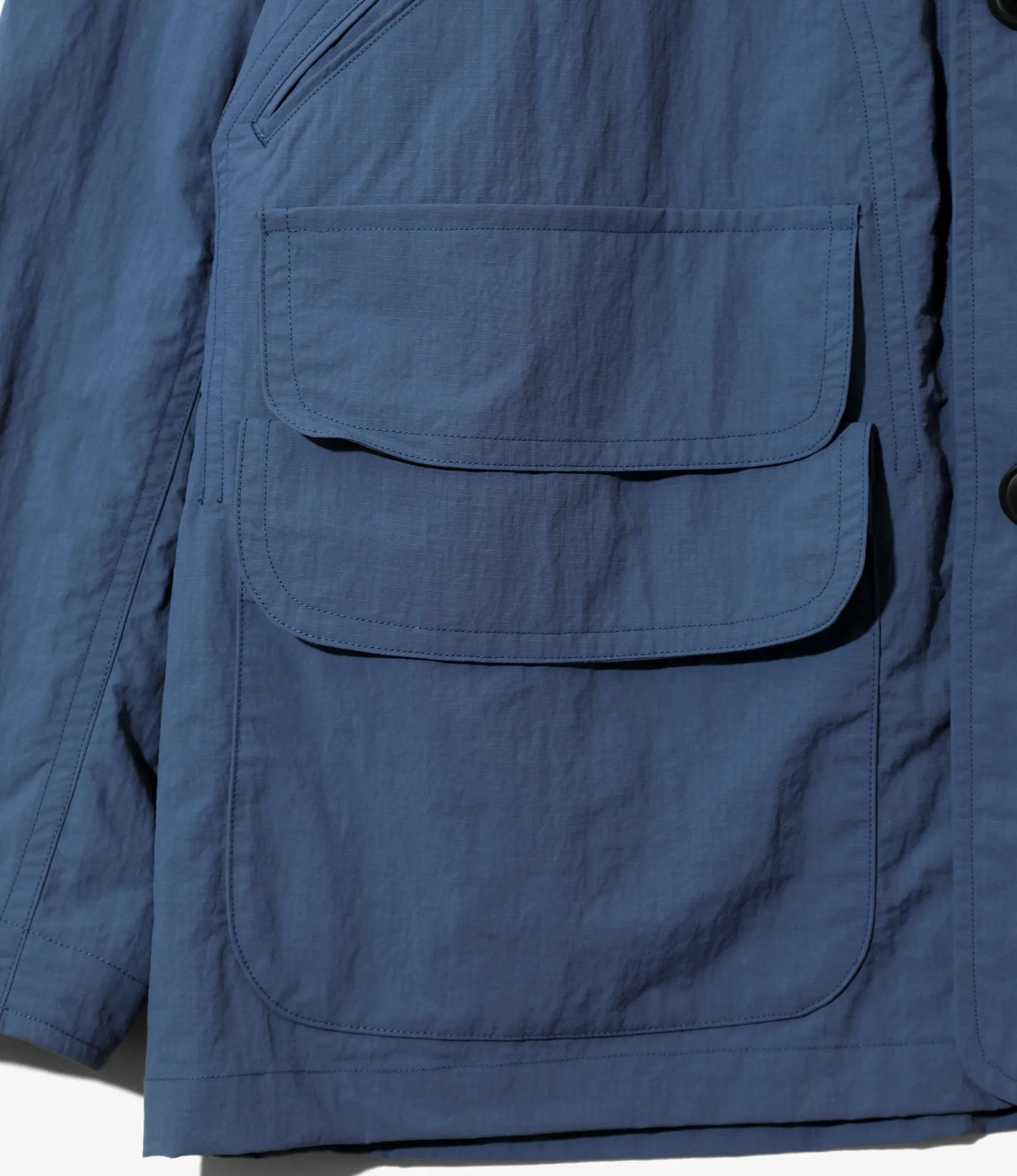 Field Jacket - Blue - Nylon Ripstop sold by South2West8 product image thumbnail 4