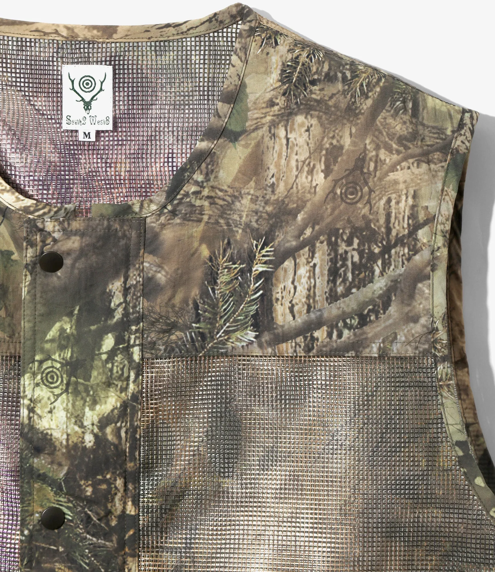 Armor Vest - Camo - Nylon Tussah / Heavyweight Mesh Combo sold by South2West8 product image thumbnail 2