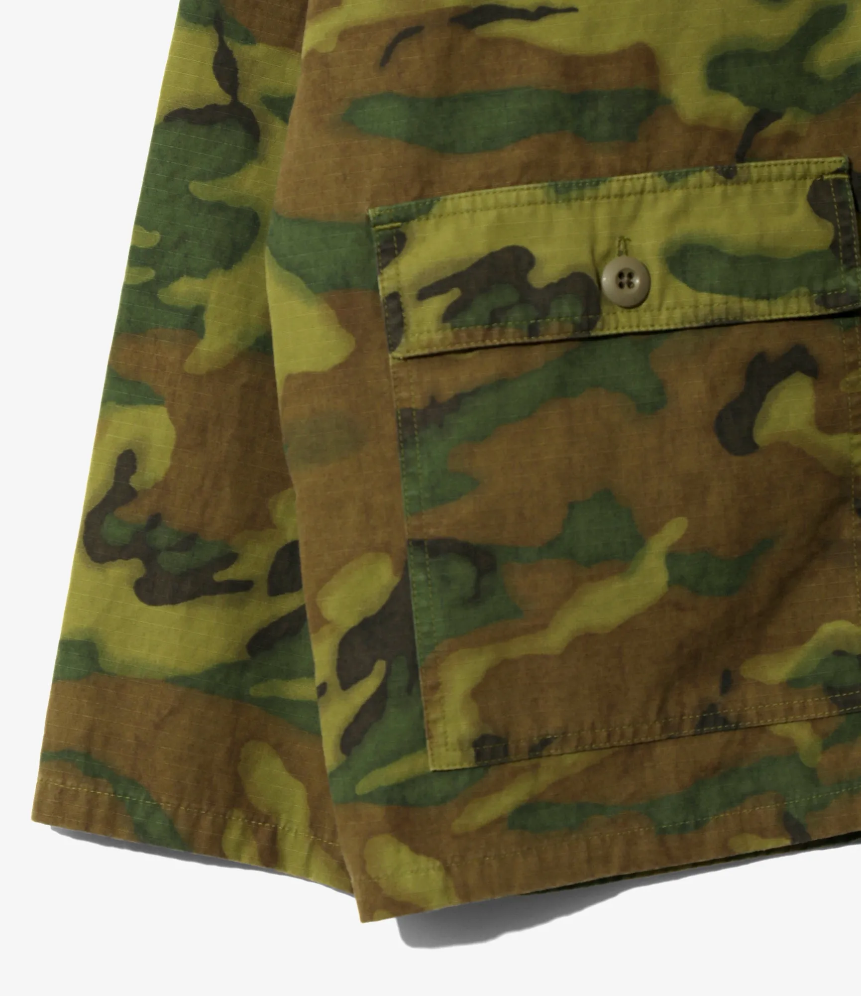 Ranger Shirt - Green - Cotton Ripstop / Camo sold by South2West8 product image thumbnail 3