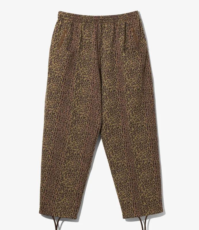 String C.S Pant - Brown - Poly Jq. / Leopard made by South2West8