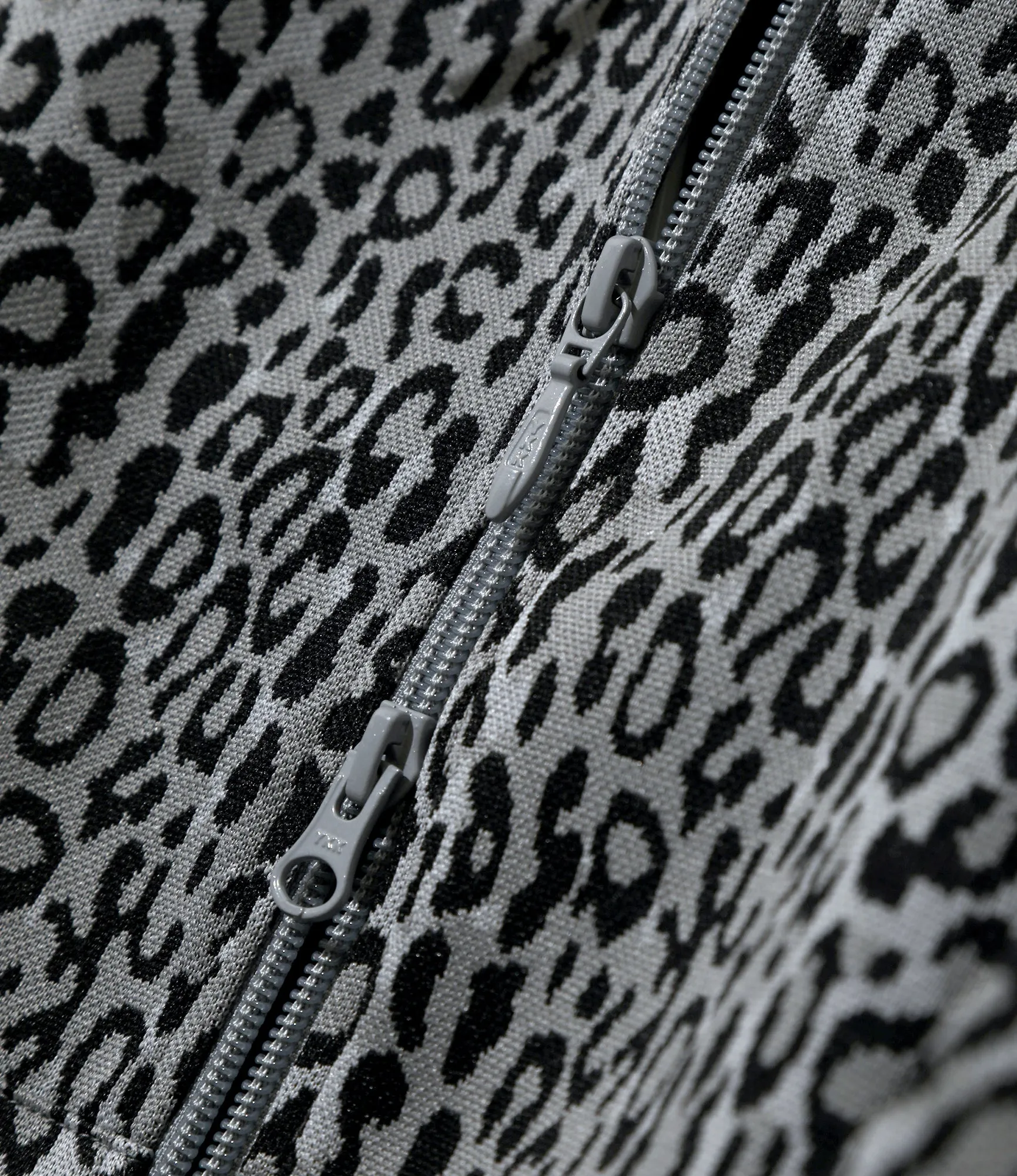 Women's Trainer Hoody - Grey - Poly Jq. / Leopard sold by South2West8 product image thumbnail 3