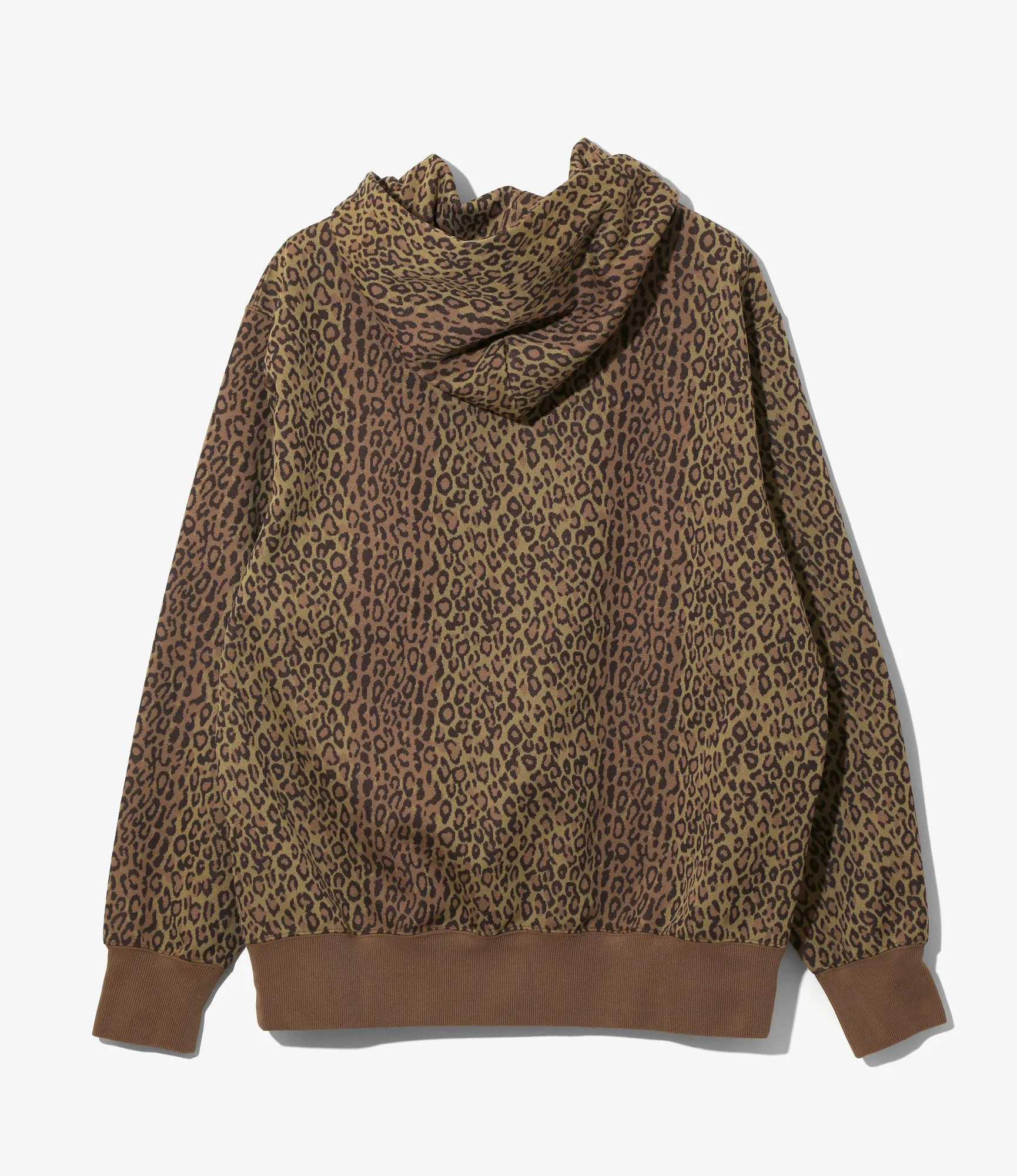 Trainer Hoody - Brown - Poly Jq. / Leopard sold by South2West8 product image thumbnail 4