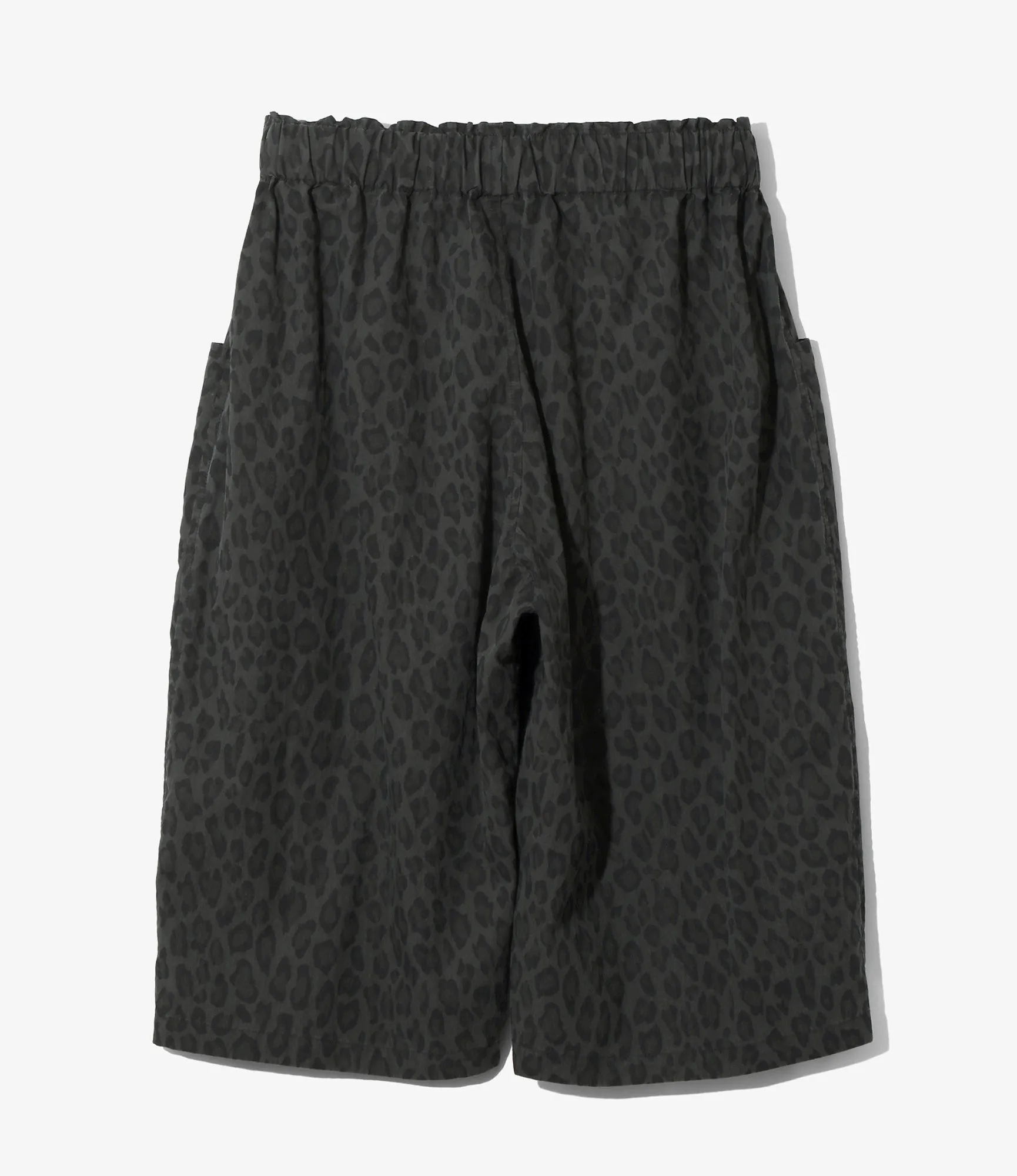 Women's Army String Cropped Pant - Charcoal - C/N Poplin / Leopard sold by South2West8 product image thumbnail 4