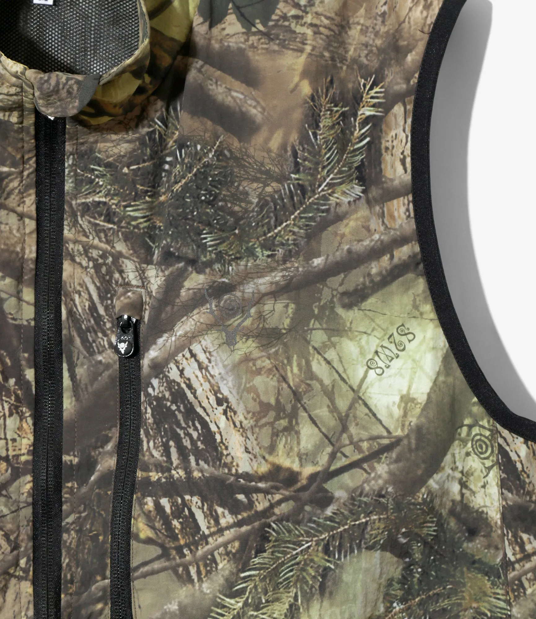 Packable Vest - Camo - Nylon Tussah sold by South2West8 product image thumbnail 2