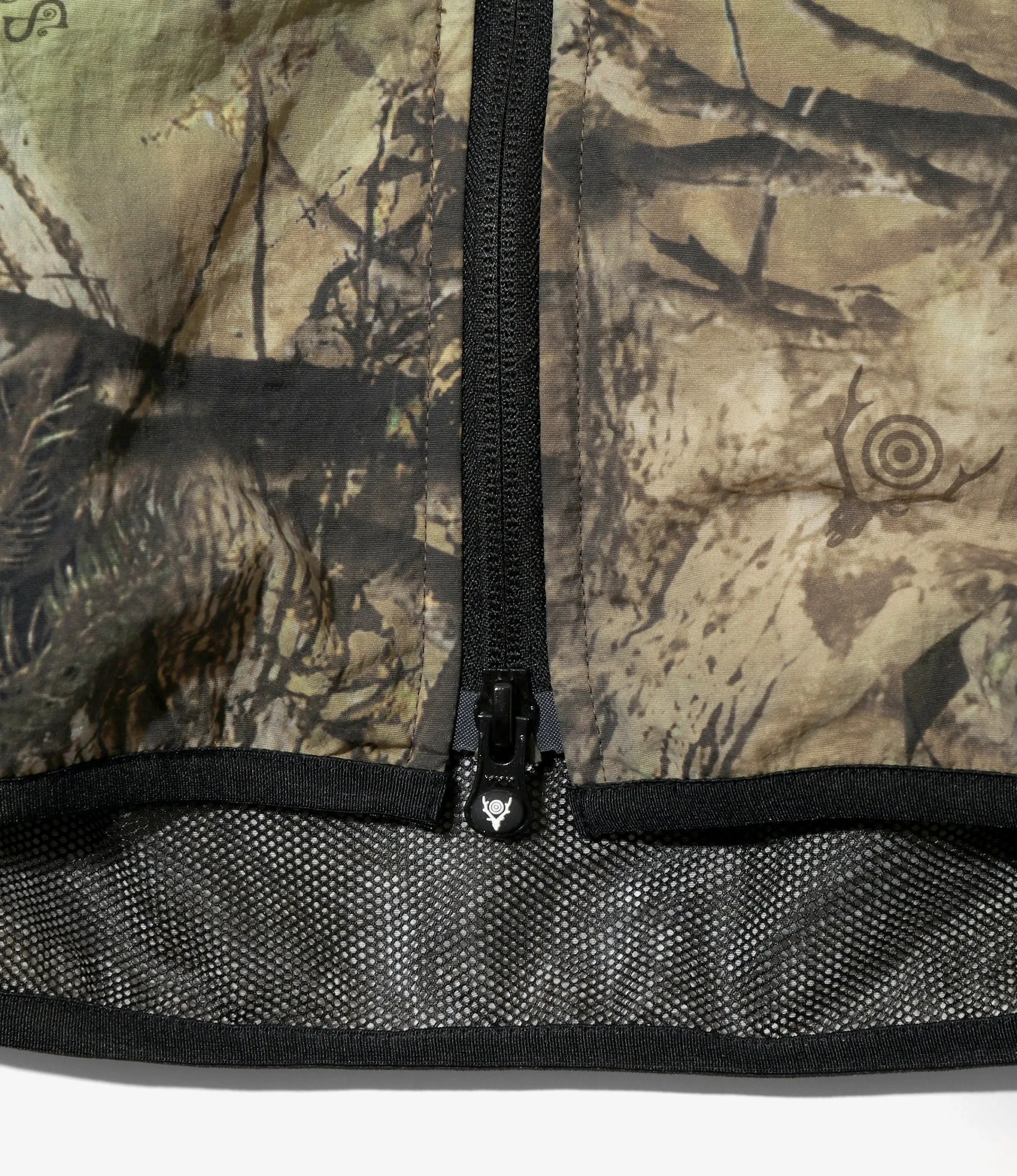 Packable Vest - Camo - Nylon Tussah sold by South2West8 product image thumbnail 4