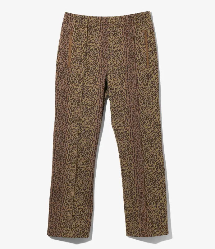 Trainer Pant - Brown - Poly Jq. / Leopard made by South2West8
