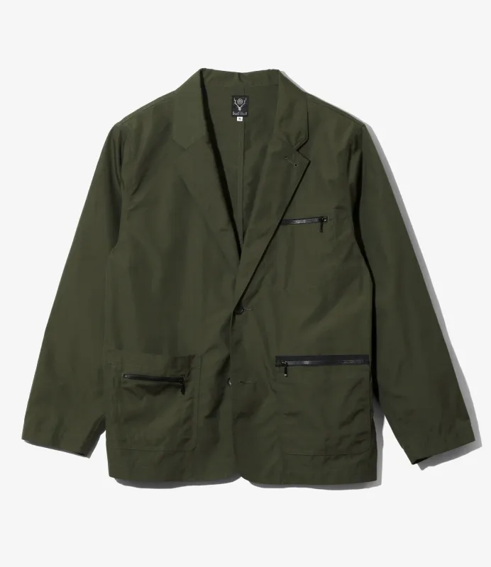 2B Jacket - Green - C/PE Weather Cloth made by South2West8