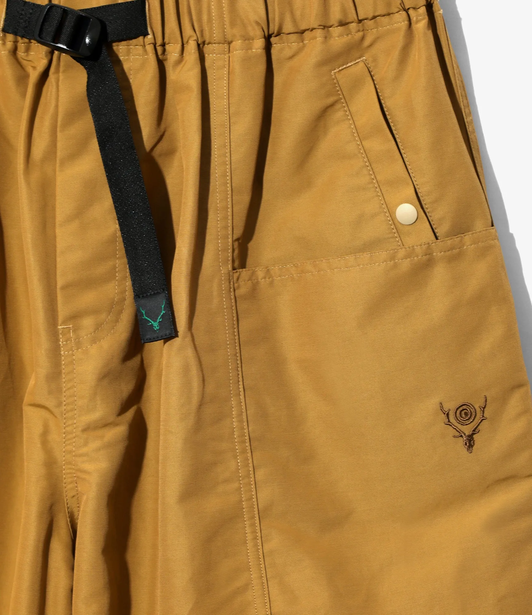 Belted C.S.Pant - Khaki - C/N Grosgrain sold by South2West8 product image thumbnail 2
