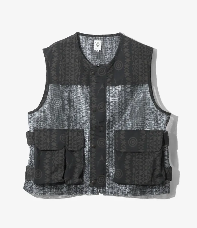 Armor Vest - Native S&T - Nylon Tussah / Heavyweight Mesh Combo made by South2West8