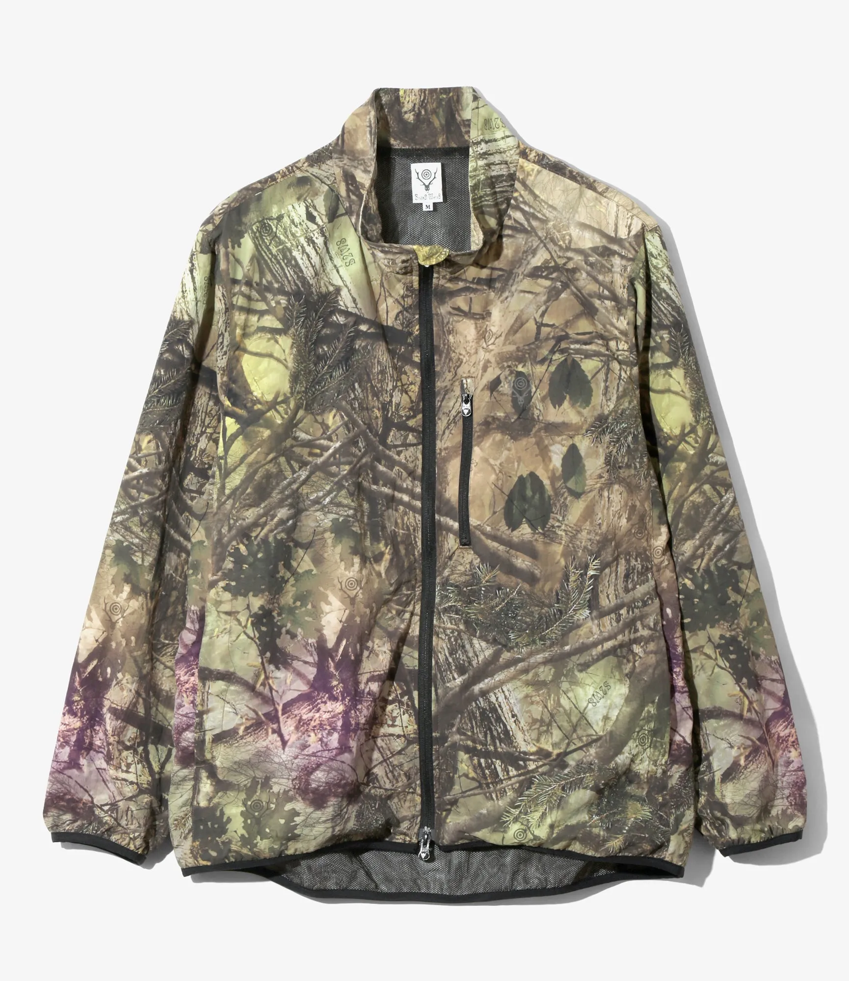 Packable Jacket - Camo - Nylon Tussah sold by South2West8