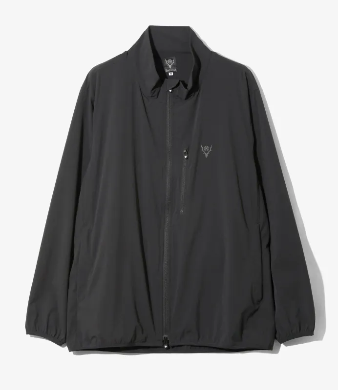 Packable Jacket - Black - Stretch Nylon made by South2West8