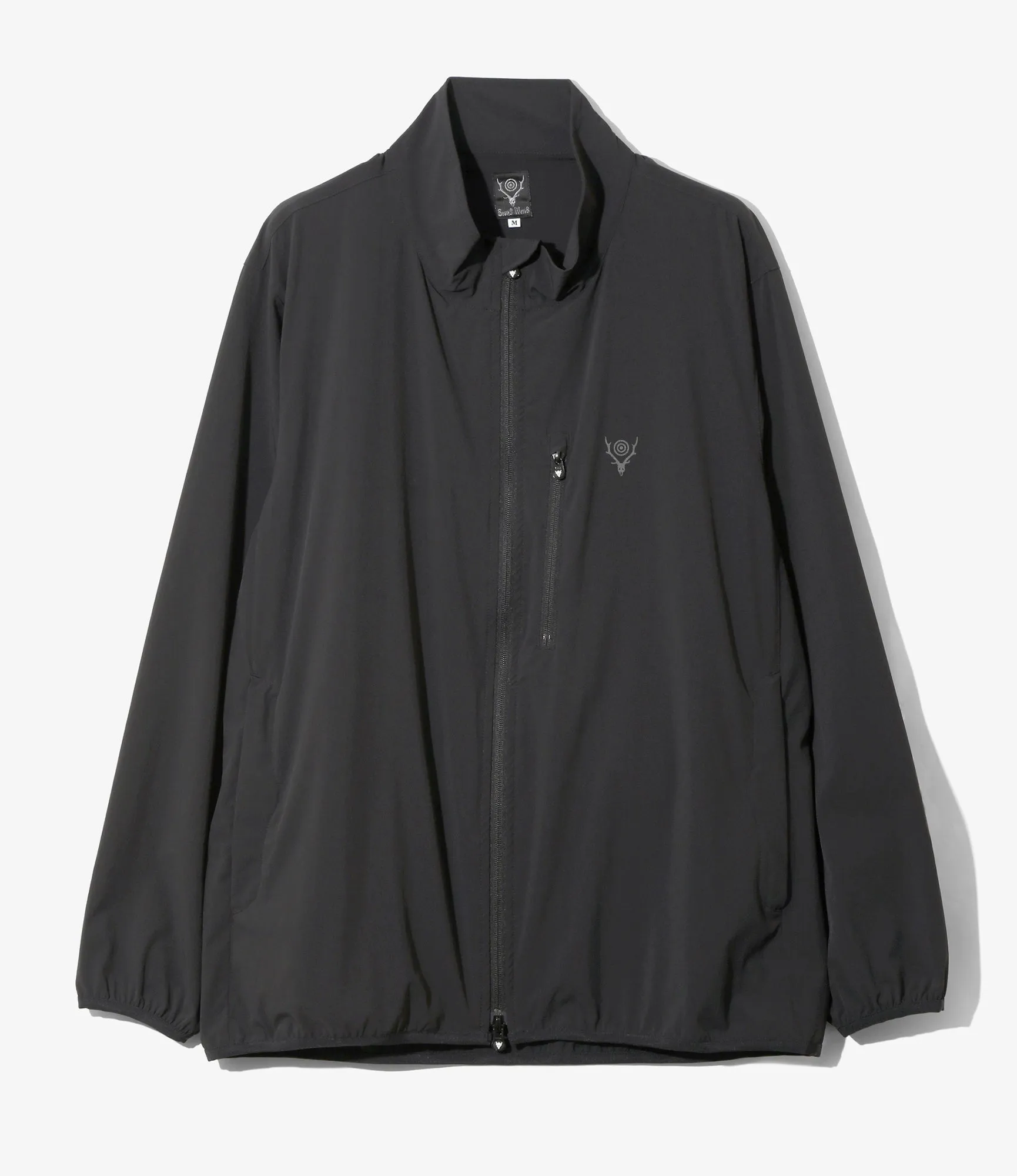 Packable Jacket - Black - Stretch Nylon sold by South2West8
