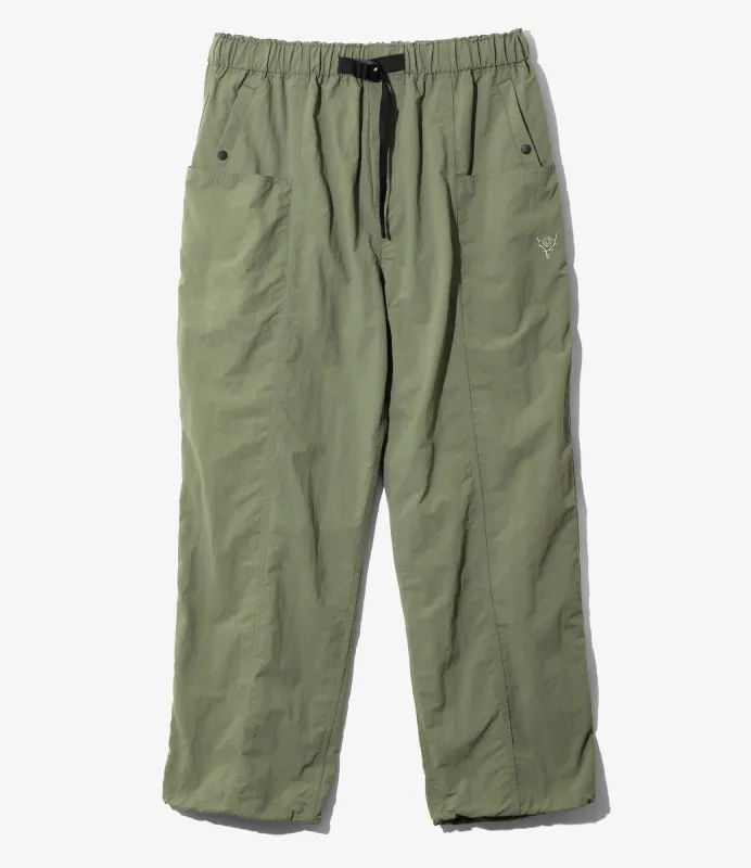 Belted C.S.Pant - Olive - Nylon Ripstop made by South2West8
