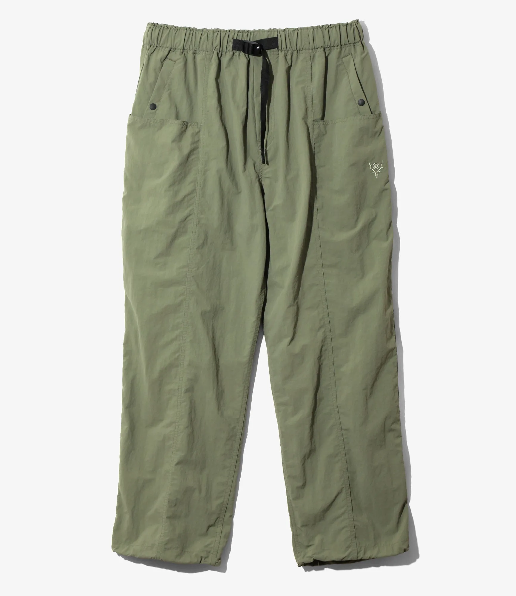 Belted C.S.Pant - Olive - Nylon Ripstop sold by South2West8