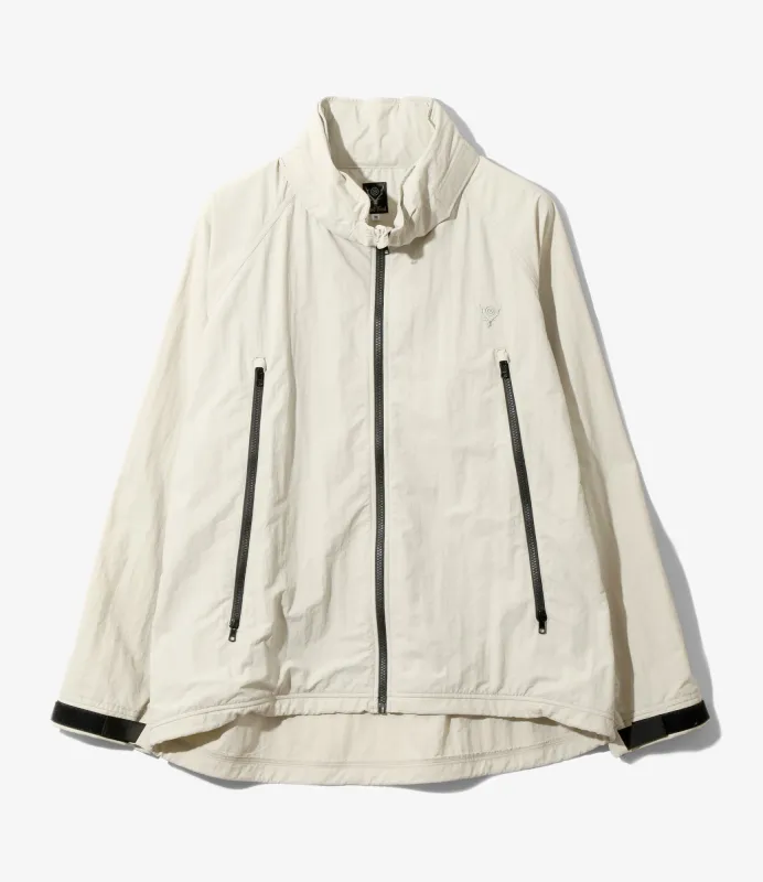 Weather Effect Jacket - Ivory - Nylon Ripstop made by South2West8