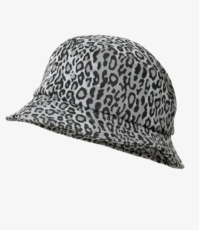 Bucket Hat - Grey - Poly Jq. / Leopard made by South2West8