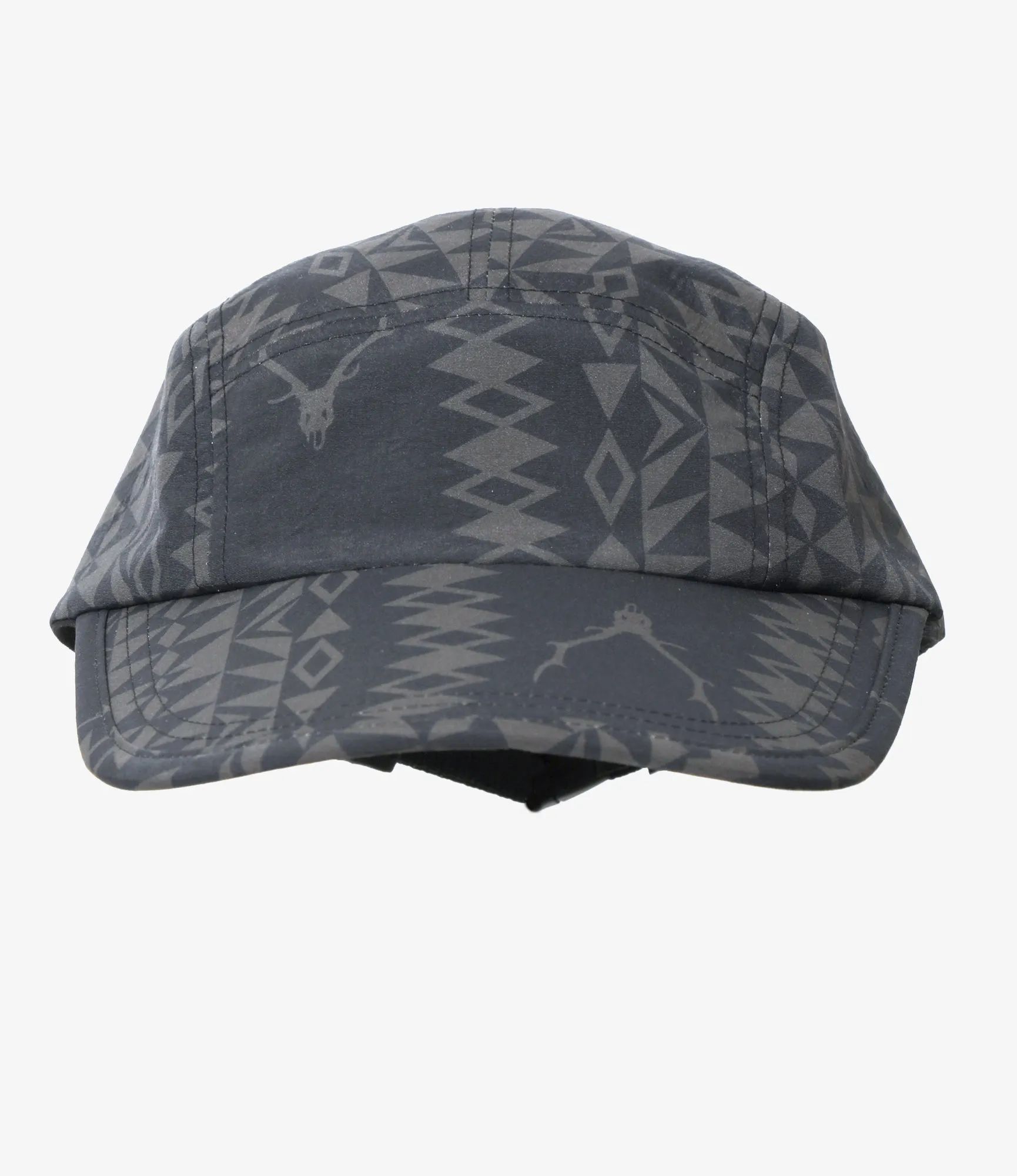 5 Panel Cap - Native S&T - Nylon Tussah / 3Layer sold by South2West8 product image thumbnail 2