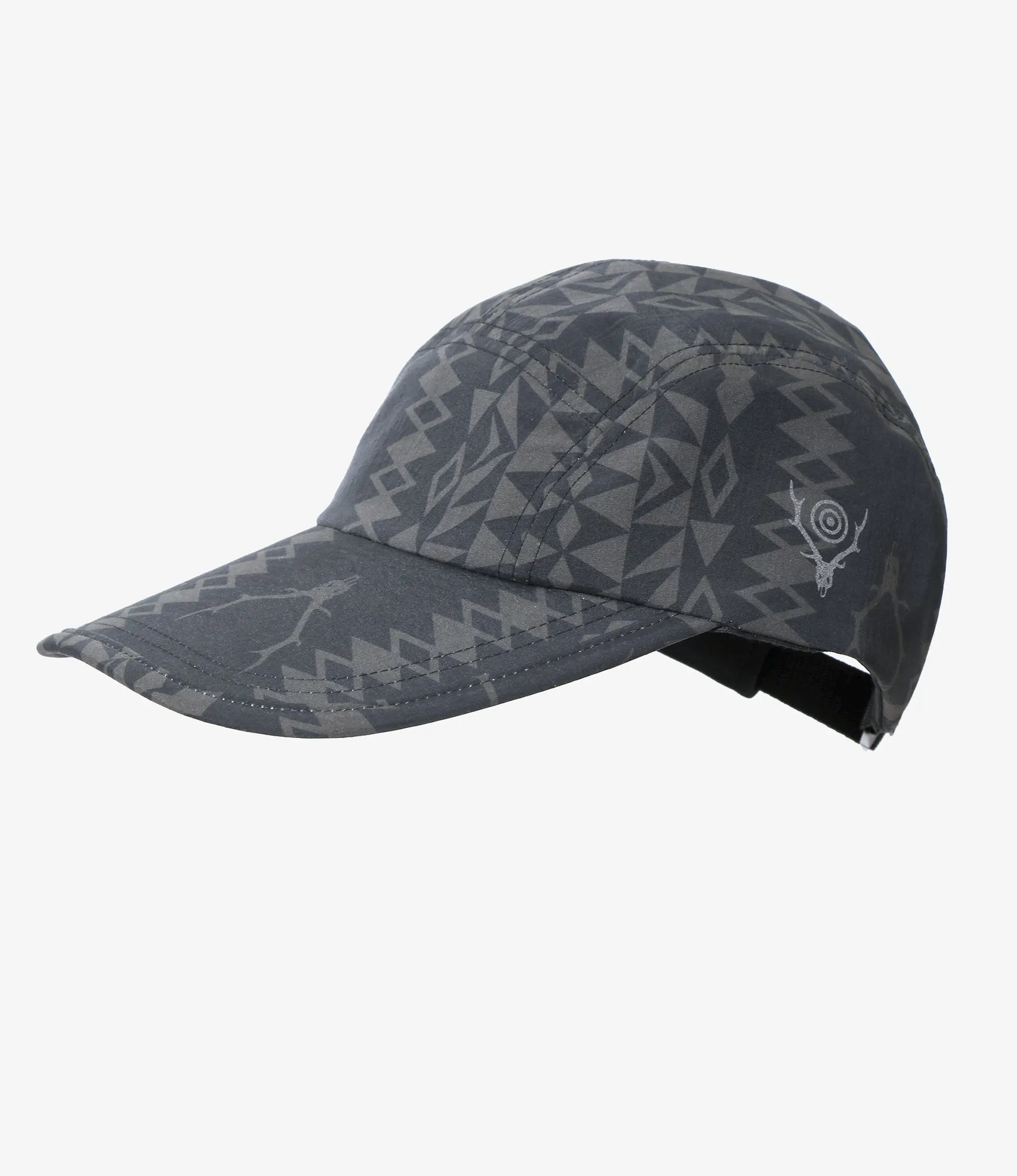 5 Panel Cap - Native S&T - Nylon Tussah / 3Layer sold by South2West8