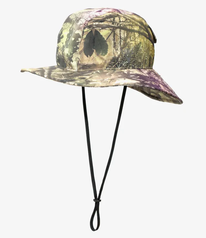 Long Brim Hat - Camo - Nylon Tussah / 3Layer made by South2West8