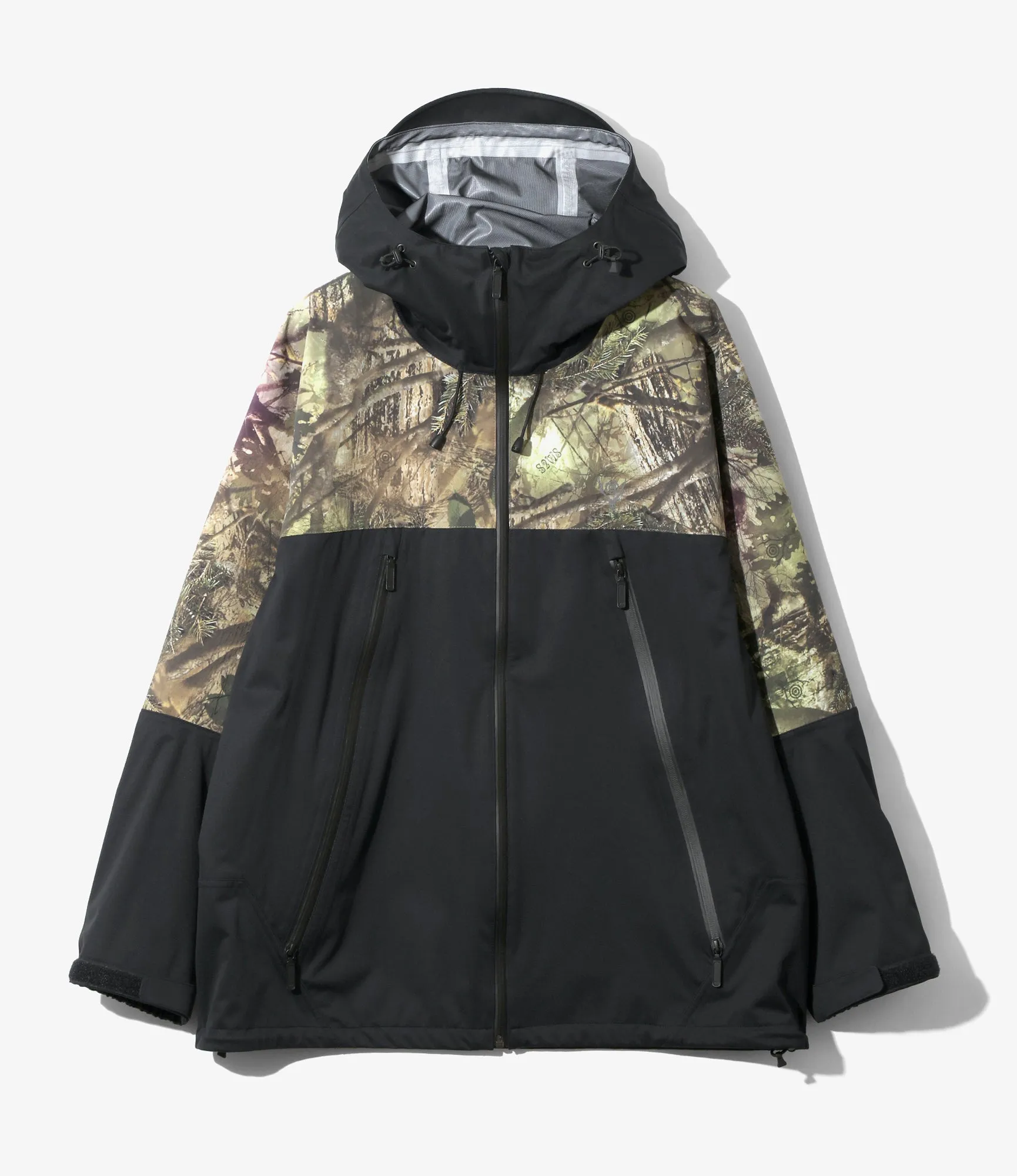 Mountain Parka - Camo - Nylon Tussah Combo / 3Layer sold by South2West8