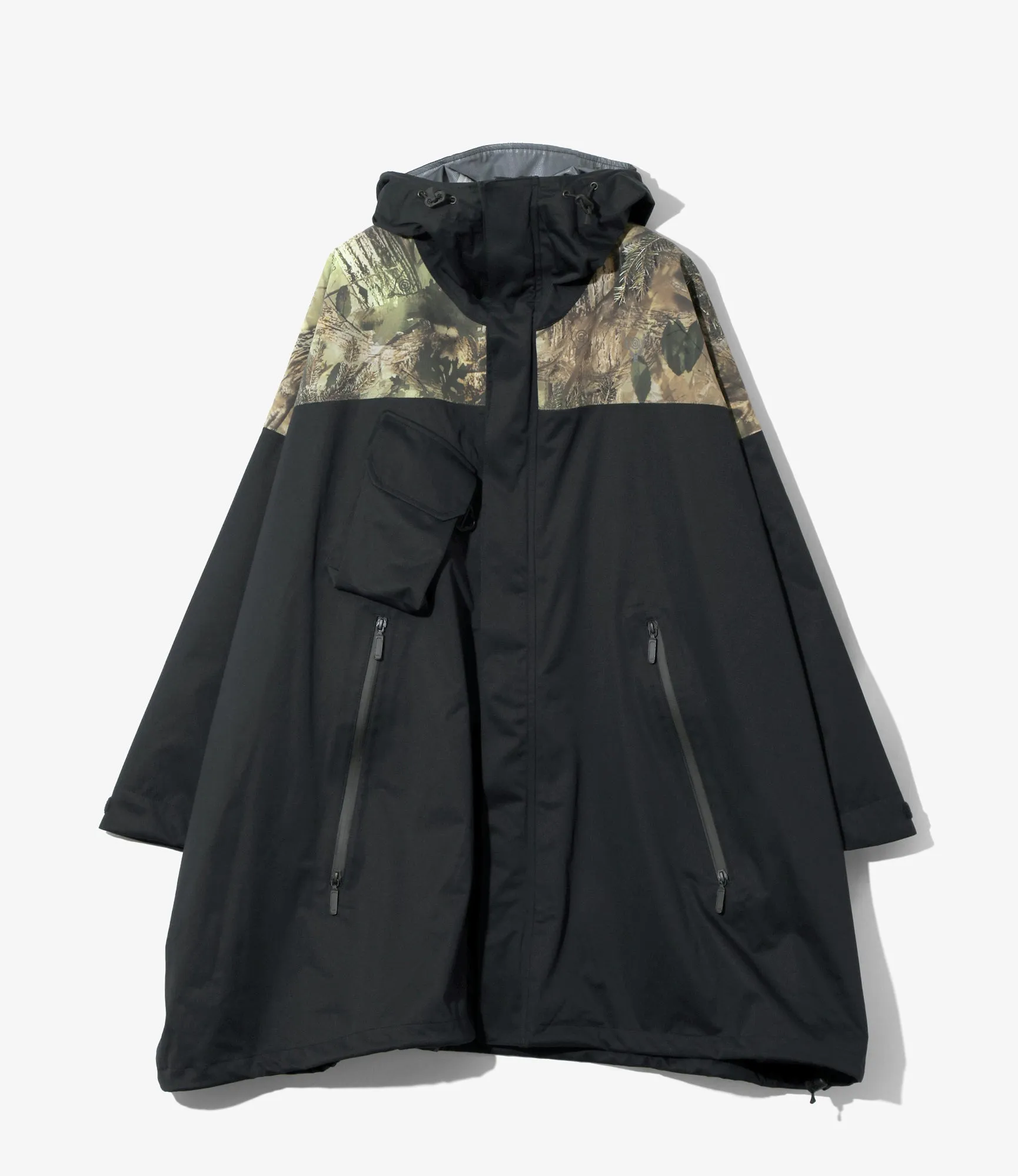 River Trek Poncho - Camo - Nylon Tussah Combo / 3Layer sold by South2West8