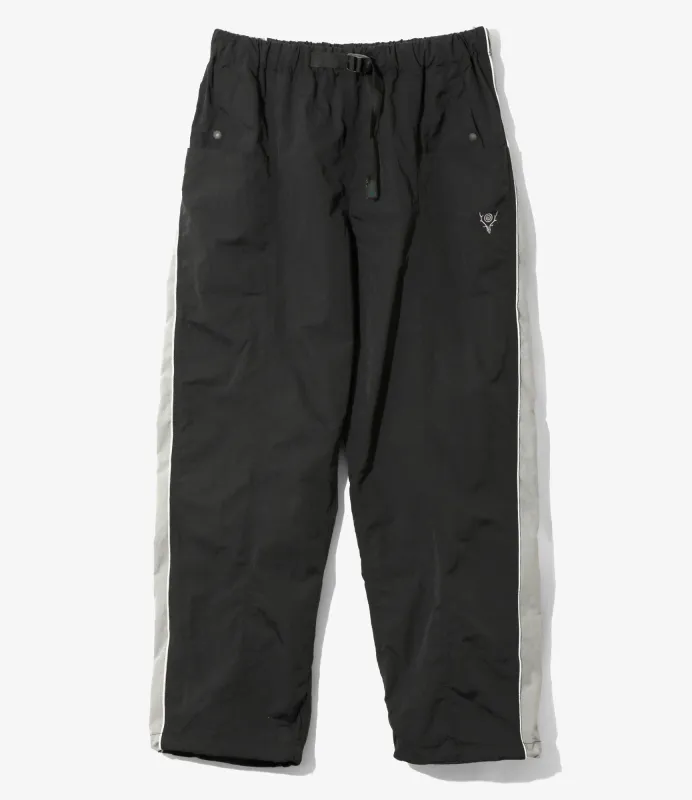 Warm-Up Pant - Black - Nylon Tussah made by South2West8