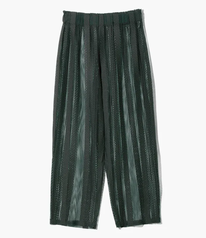 Women's String Pant - Green - Poly Lace Jq. made by South2West8