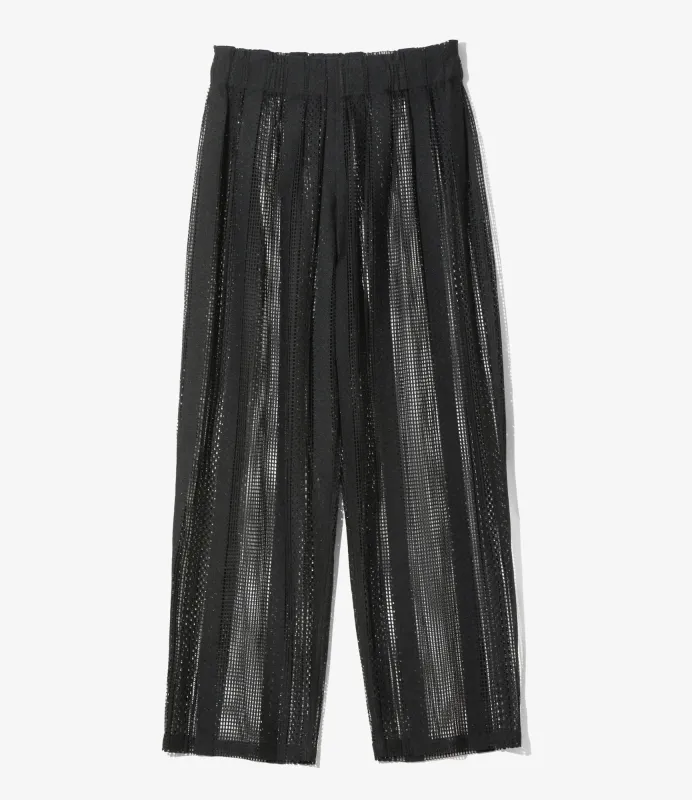 Women's String Pant - Black - Poly Lace Jq. made by South2West8