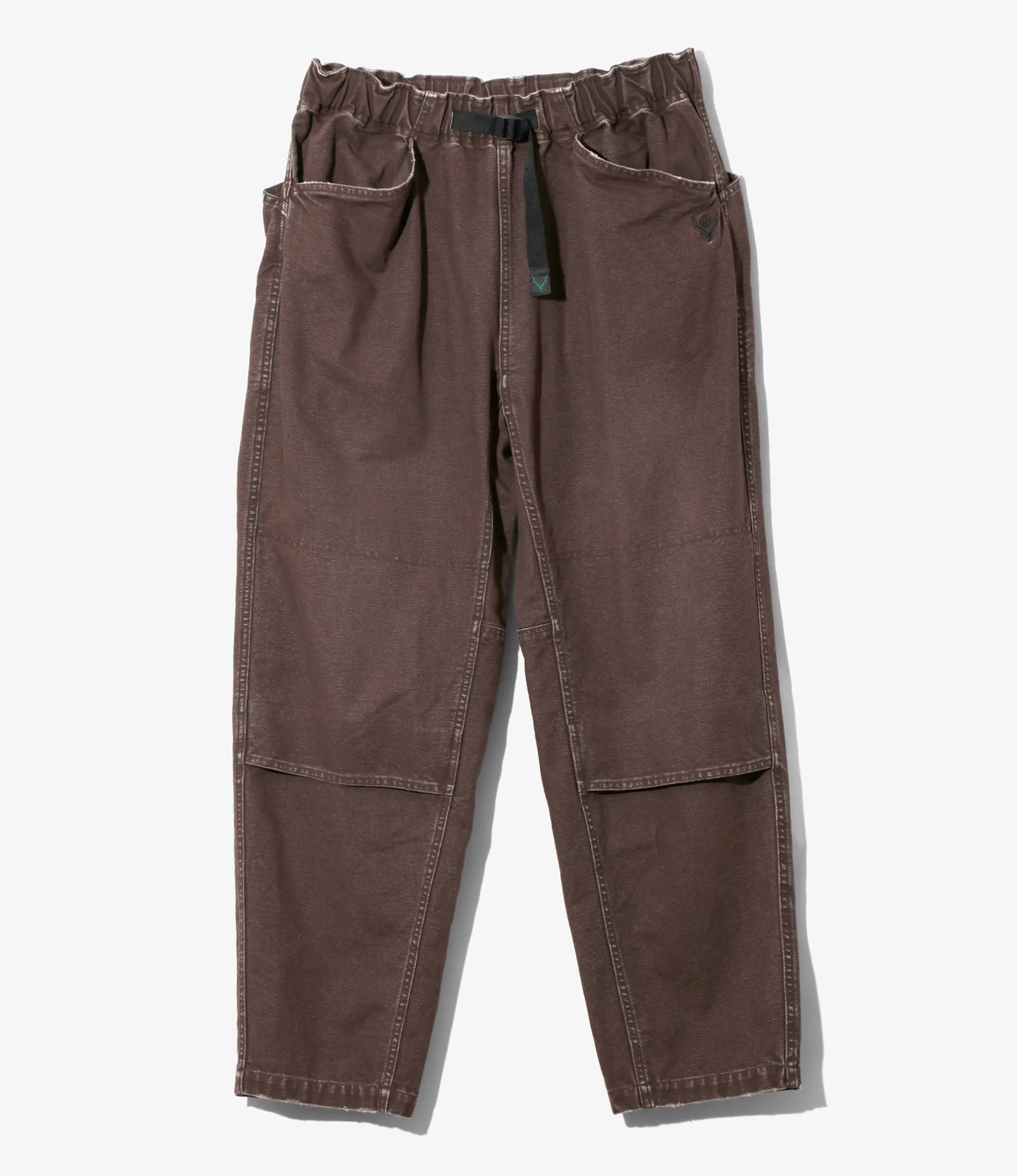 Climbing Pant - Brown - Cotton Canvas sold by South2West8